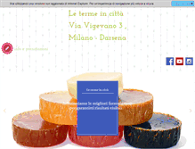 Tablet Screenshot of letermeincittamilano.com